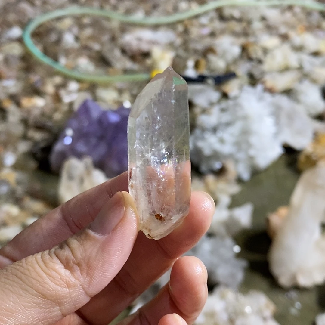 水晶珠宝半成品未镶嵌大****弟