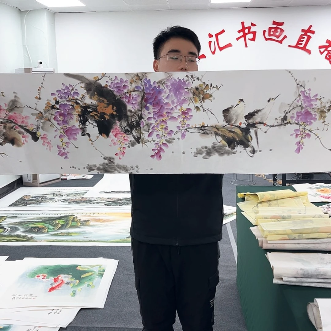 国画宣纸国画作品纯手绘