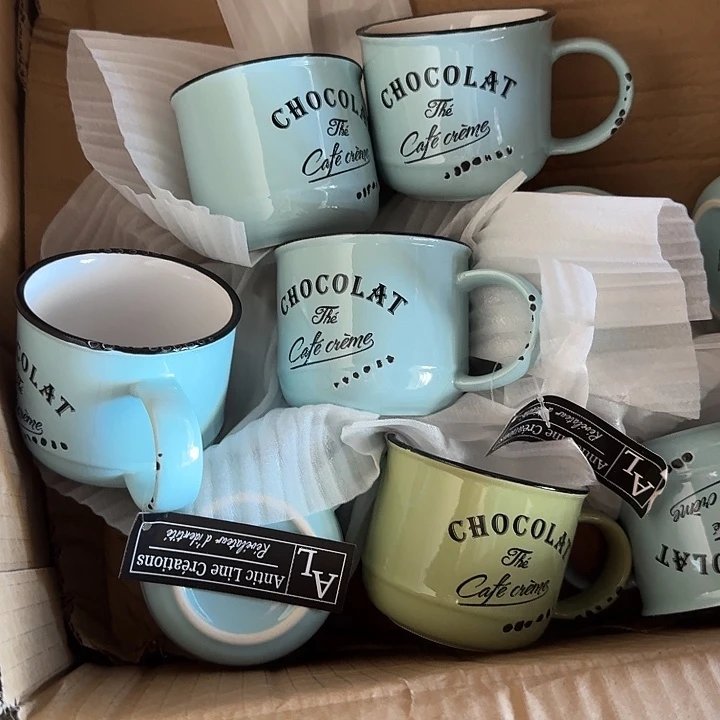 外贸尾单高温陶瓷微瑕发一个