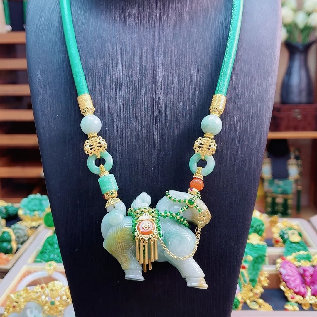 颈饰合金翡翠48小时鉴赏期