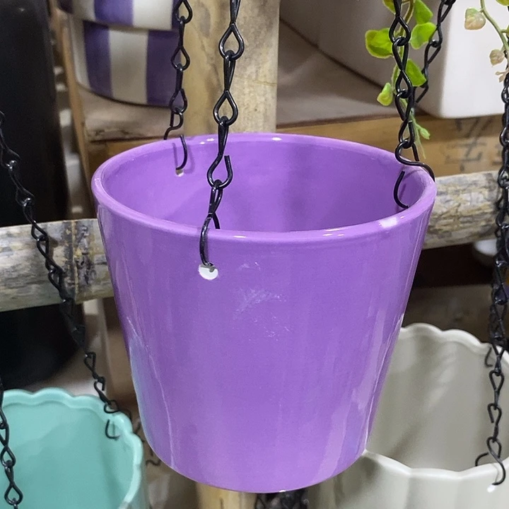 陶盆有孔 瑕疵针孔漏釉介意勿拍外口 13外高11