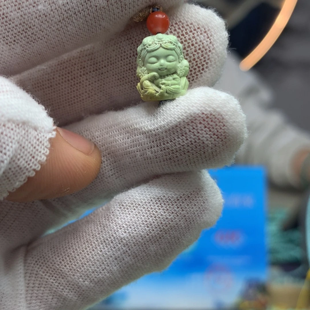 绿松石挂件未镶嵌