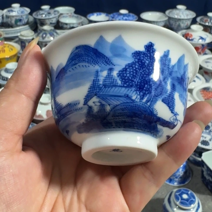 景德镇手工手绘杯