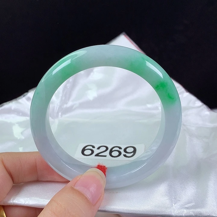 未镶嵌手镯翡翠54圈圈