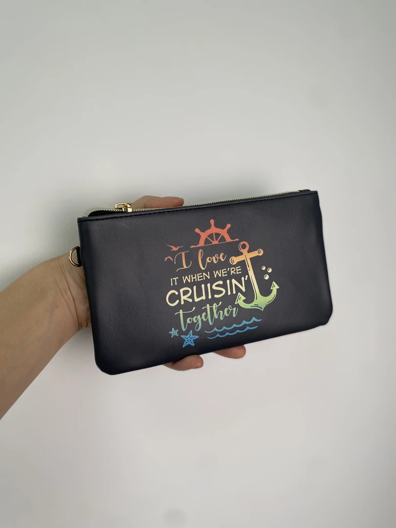 收纳包黑色通PU革防水便携化妆文具袋女AW389-AW401合集