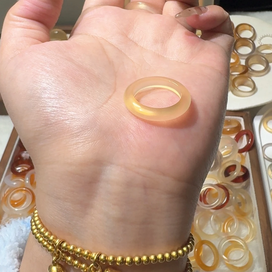 未镶嵌戒指玛瑙/玉髓363港 13