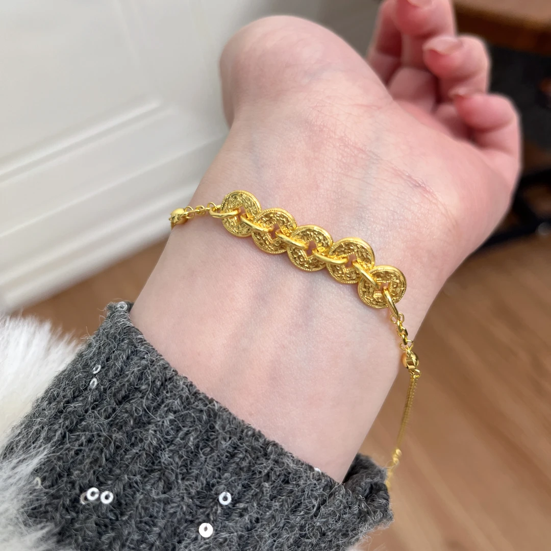 铜合金手链 CC9297 高定系列  手链 16+4CM