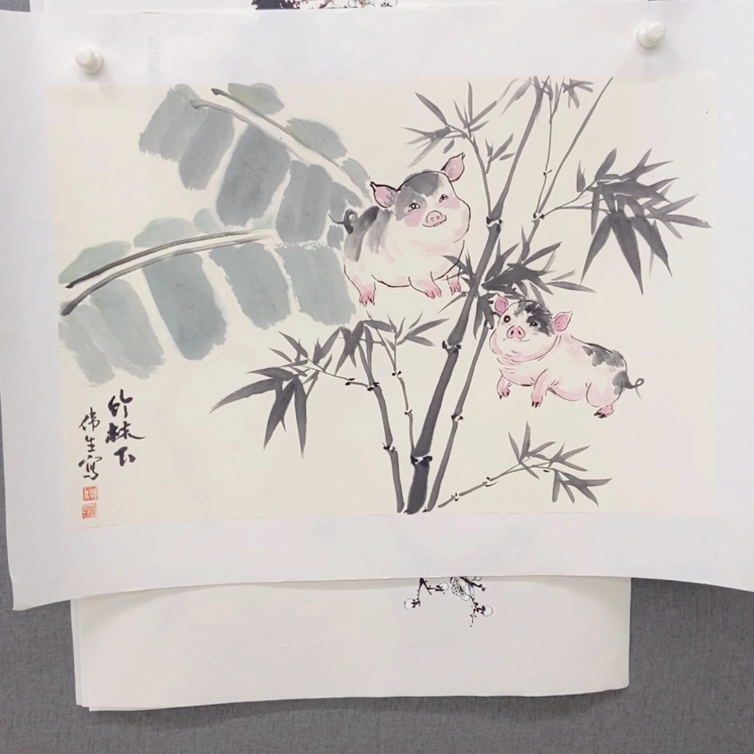国画手寫手繪作品156