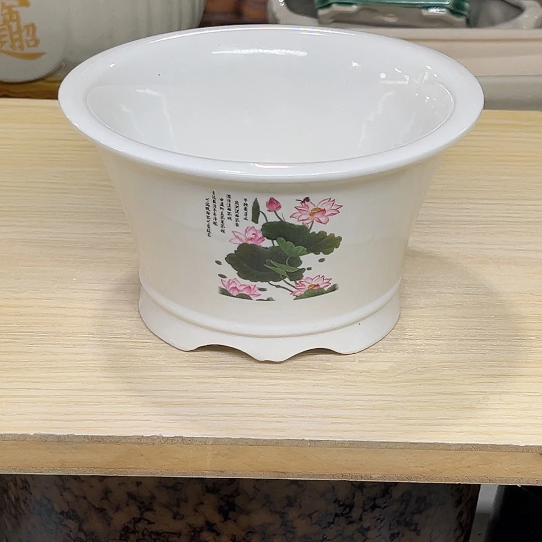 陶瓷绿植多肉微瑕花盆口径