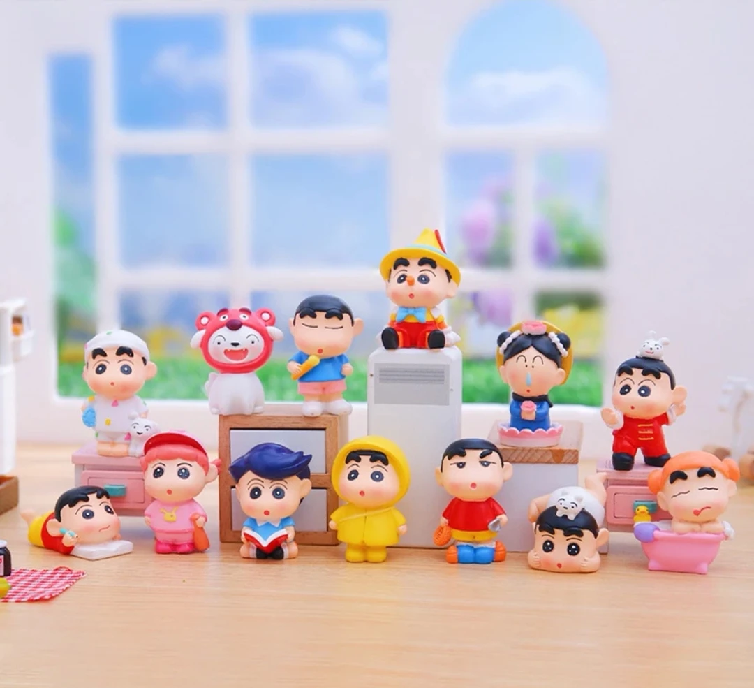 【拆盒】动感新仔小新盲盒摆件蜡笔小新盲盒盲盒潮玩