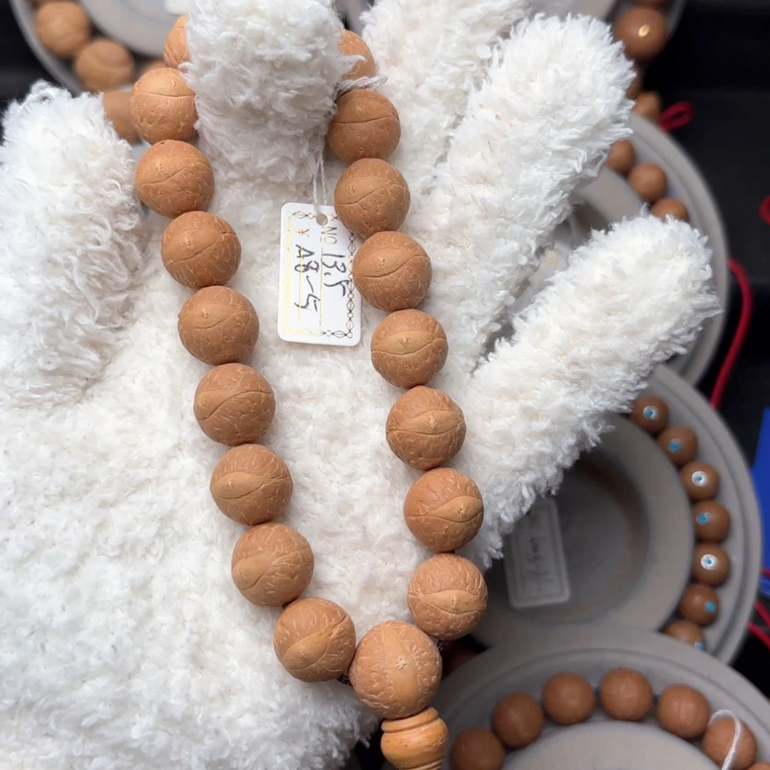 凤眼菩提吊坠精品手串13.5