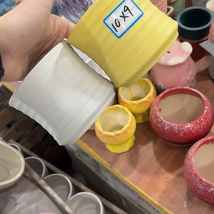 福利价陶瓷花盆全场10包邮