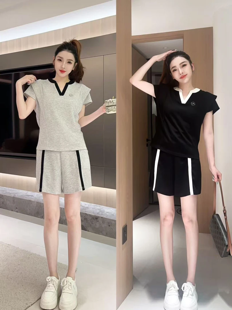 （2599）2025女士空气棉运动套装