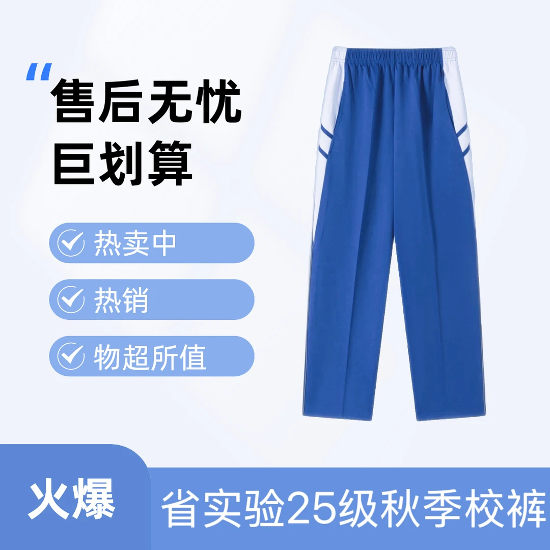 山东省实验高中生25级高一学生秋季校服裤