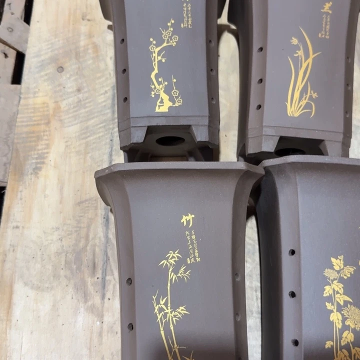 紫砂紫砂花盆破损补发