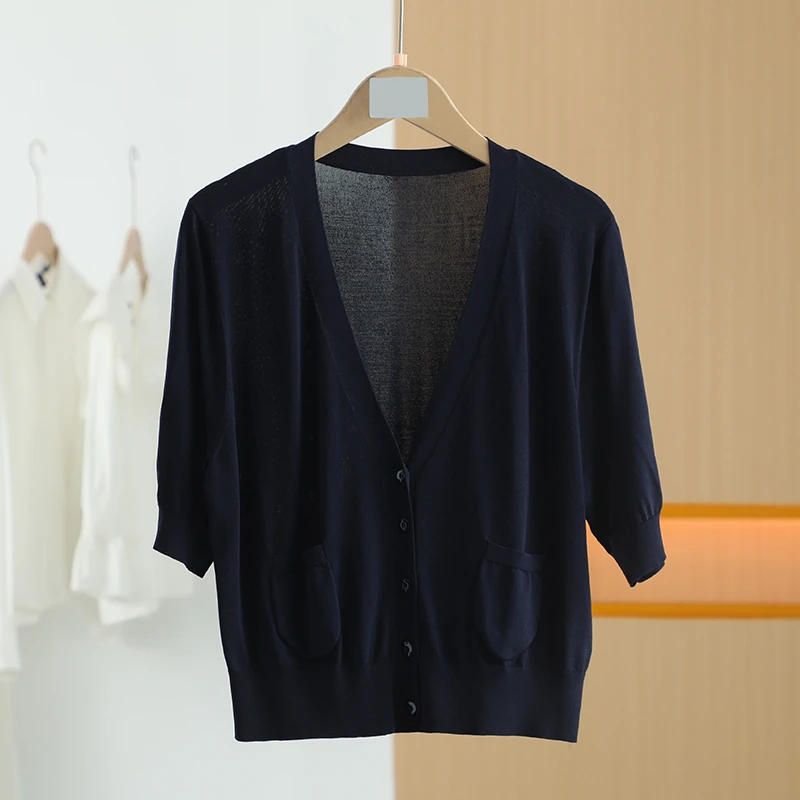 【唐长老自营】货号5340女装春秋新款休闲百搭针织衫M