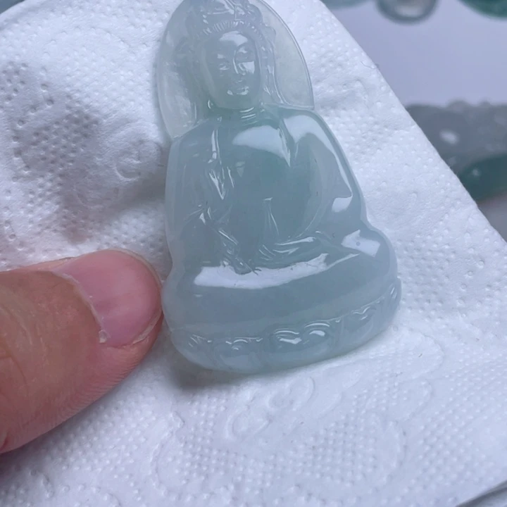 翡翠颈饰未镶嵌V****.翡翠