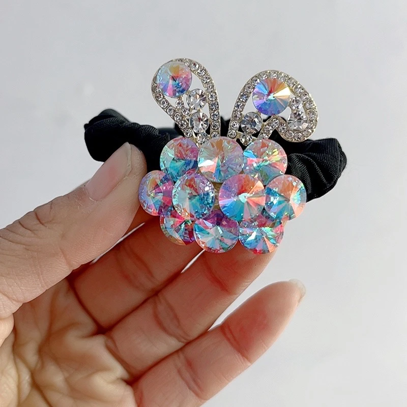 新款时尚头绳可爱减龄款丸子头发绳023