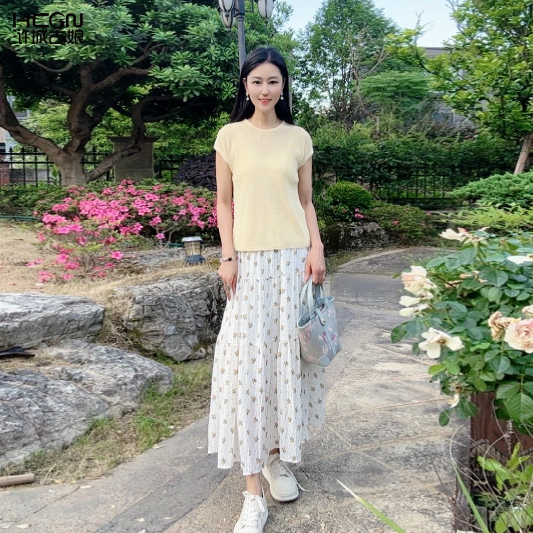 浒城古娘中式国风女夏2025新款气质套装WH0500478+WH0500479