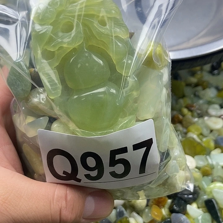 未镶嵌蛇纹石玉鱼缸石