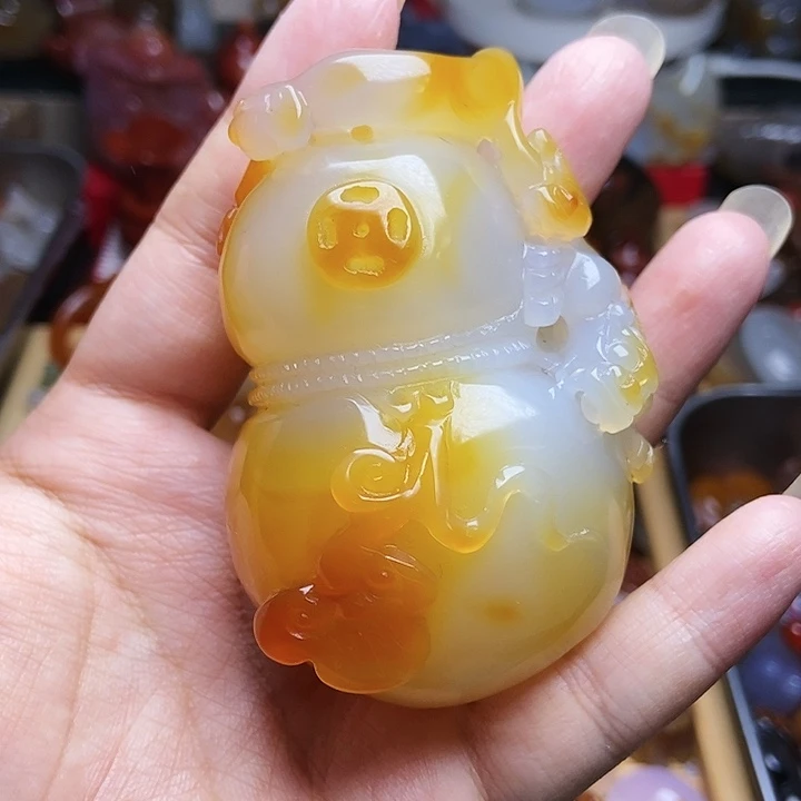 未镶嵌颈饰玛瑙/玉髓