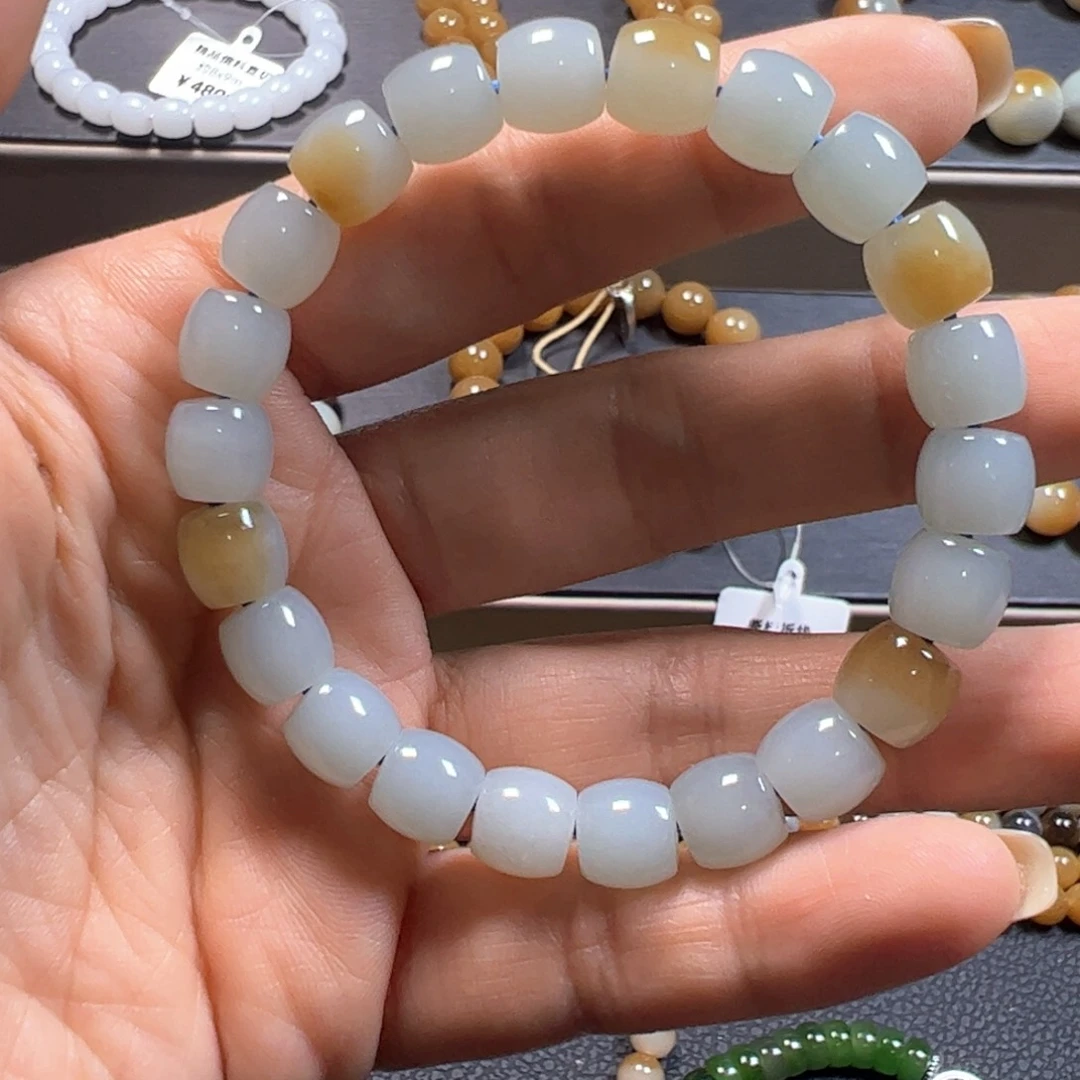 和田玉手链未镶嵌