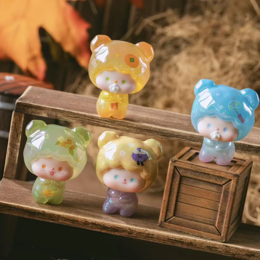 GUMI咕咪暮染秋声系列小熊萌粒可做钥匙扣