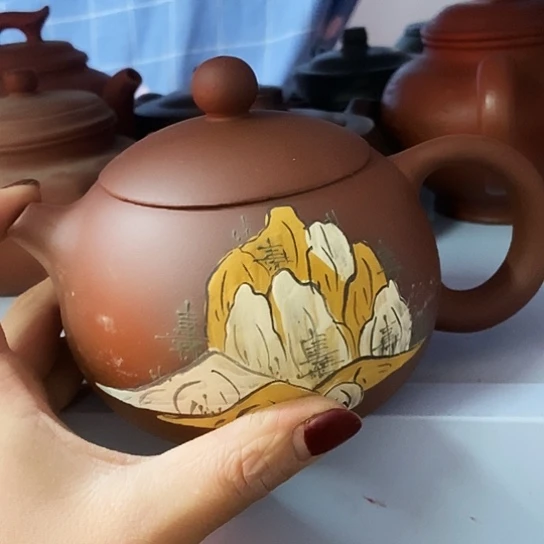 全手工制作宜兴紫砂壶