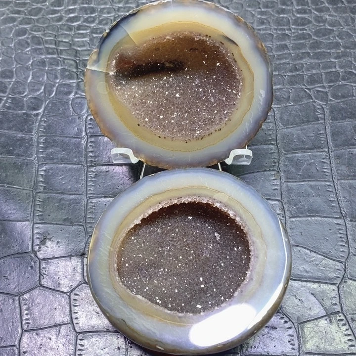 未镶嵌珠宝半成品紫晶砂糖盆