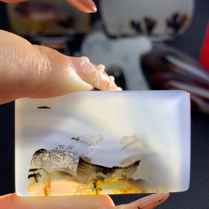 琉***璃玛瑙/玉髓未镶嵌颈饰