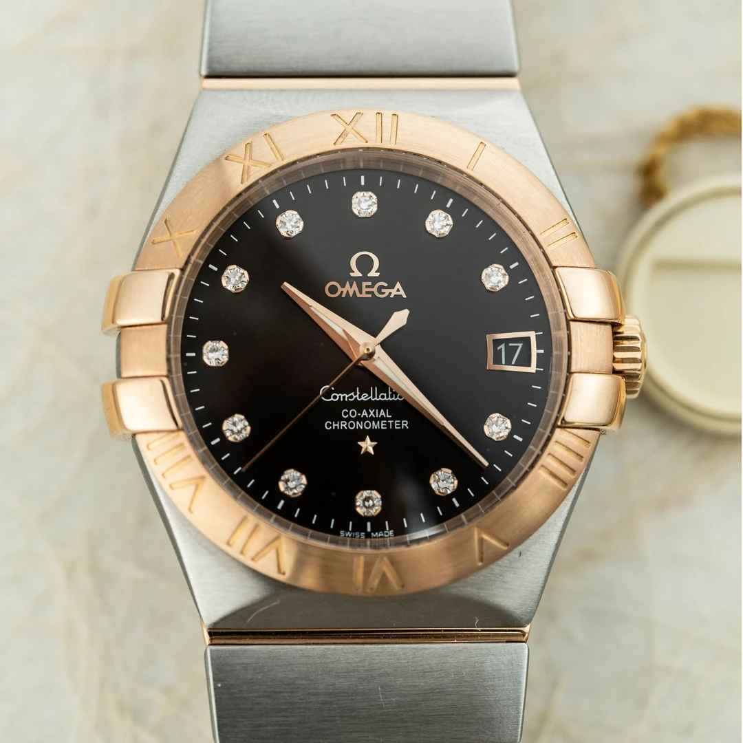 99新 Omega/欧米茄 日志系列123.20.35.20.63.001 35mm手表全套