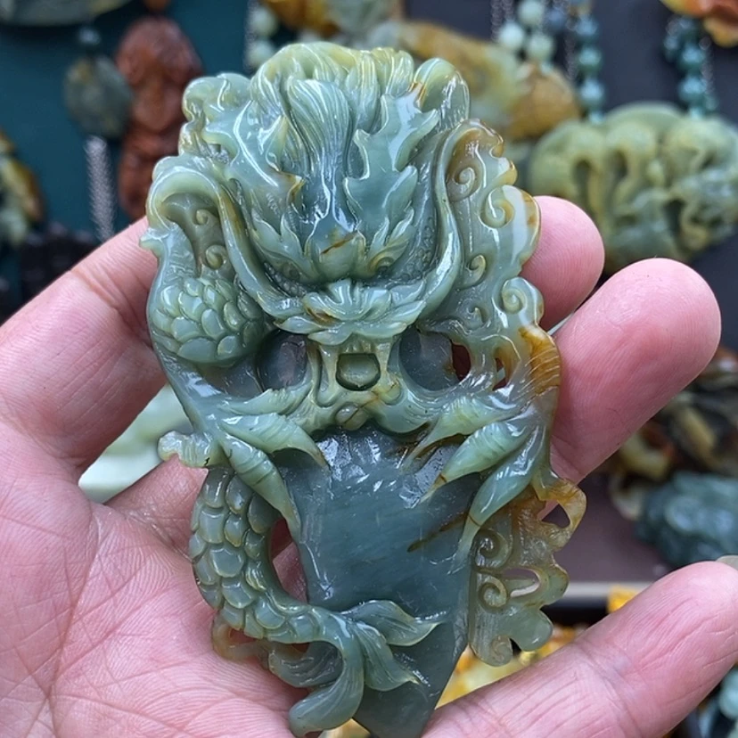 【闪购商品】未镶嵌蛇纹石玉吊坠