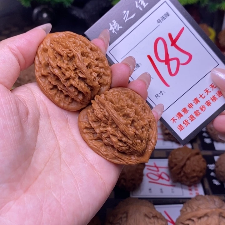 吊坠文玩核桃40虎头185