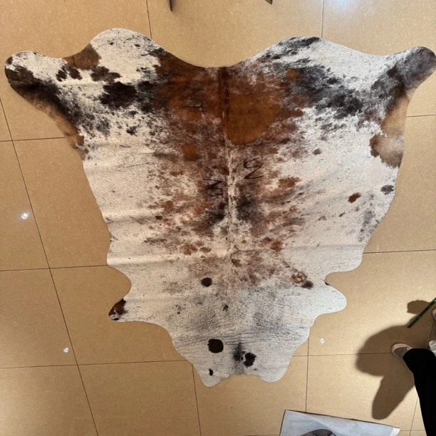 【本尼家】P06 240*210cm专拍牛皮地毯家用轻奢手工