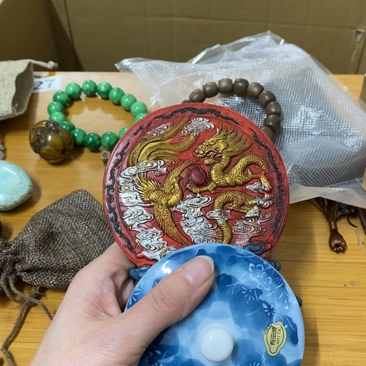 瓷片哈中古工艺品树脂