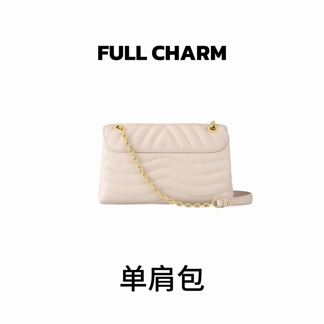 【E331】FULL CHARM-单肩包-百搭手提单肩斜挎大容量通勤女包