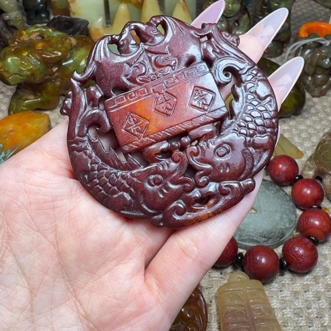 吊坠白玉菩提挂件