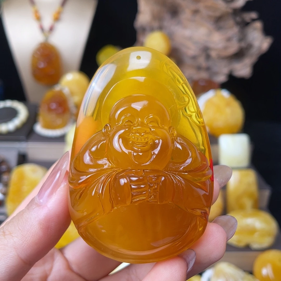 琥珀未镶嵌珠宝奇石
