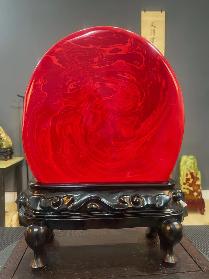 奇石玉石家居摆件客厅博古架玄关茶桌文房雅器精美摆件手工艺