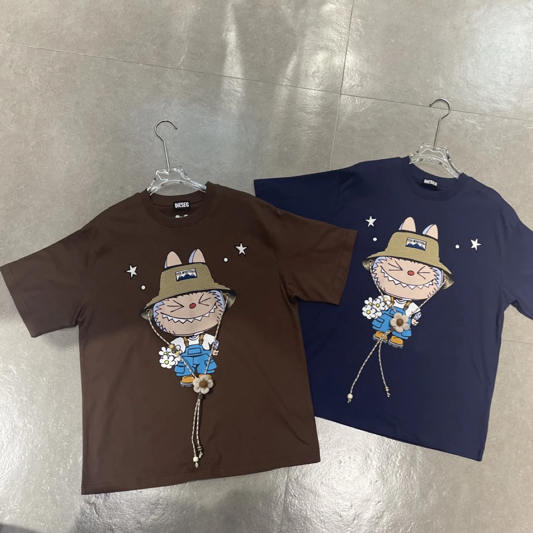 南油Cc欧货小马短袖宽松大T