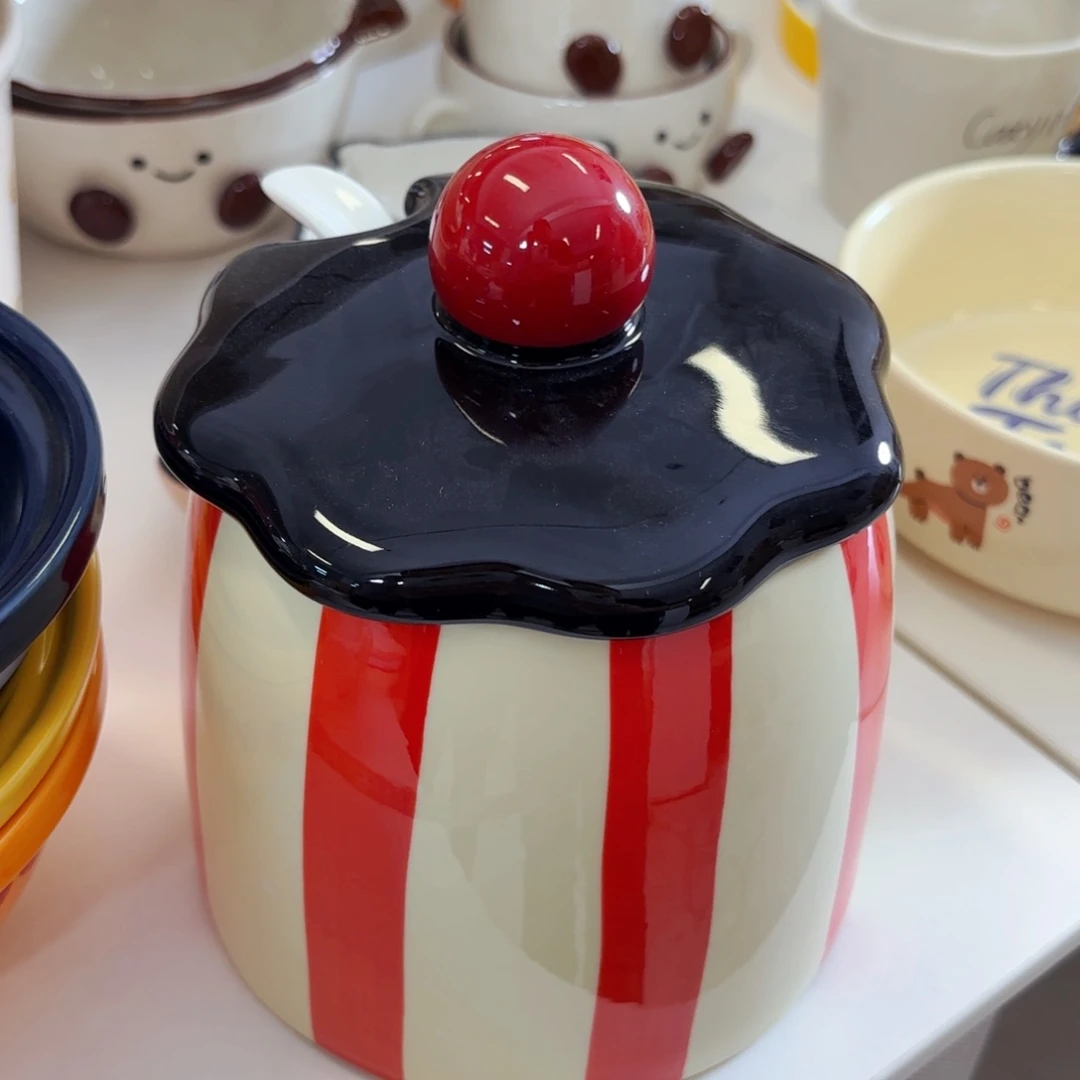 白瓷孤品调料罐系列