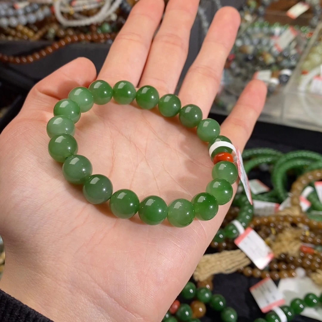 和田玉手链未镶嵌