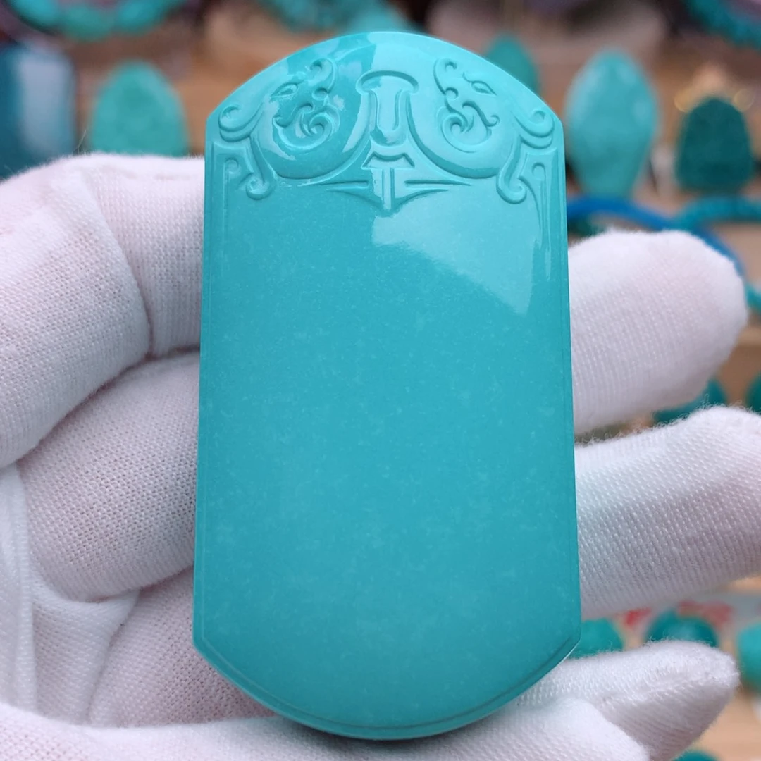 未镶嵌绿松石珠宝奇石