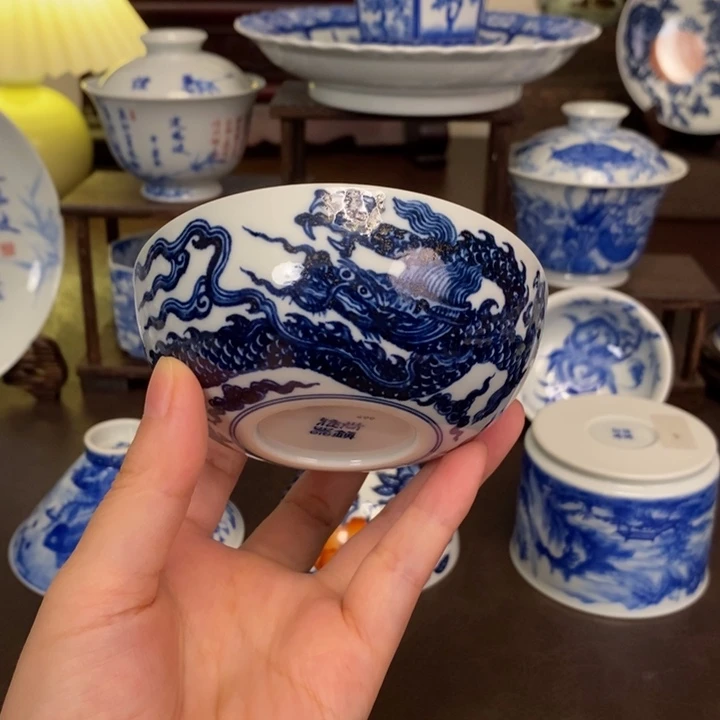 景德镇陶瓷手工手绘