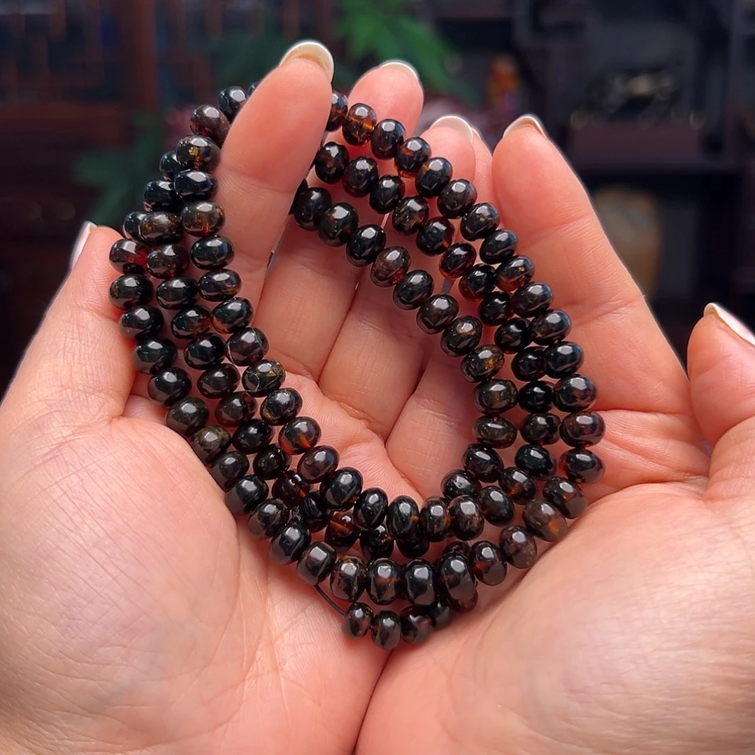 琥珀裸石未镶嵌M***3抚顺琥珀20519。8m m