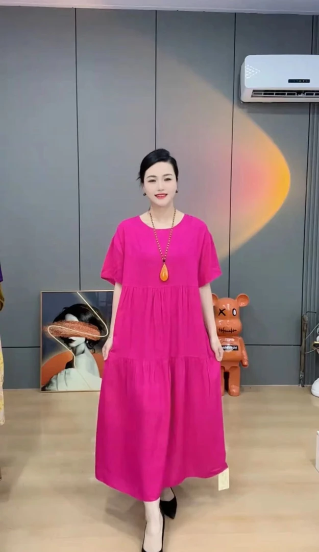 716款时尚连衣裙（金金）