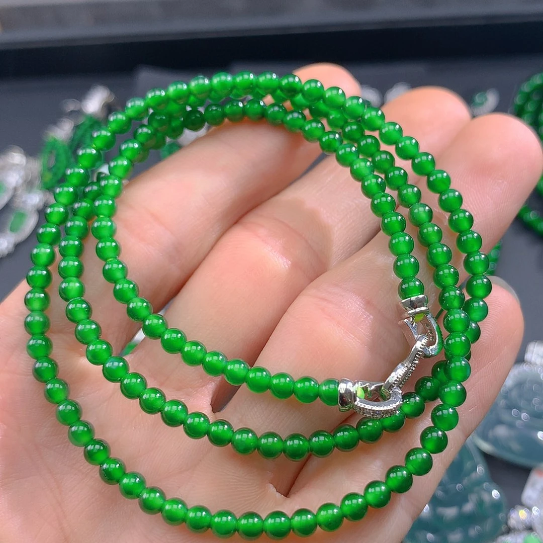 翡翠手链未镶嵌翡翠4.0