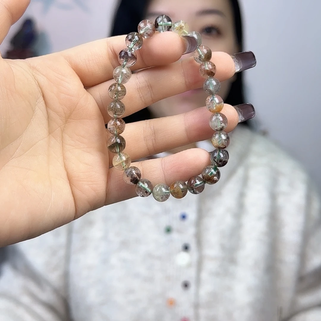 水晶手链未镶嵌天然水晶