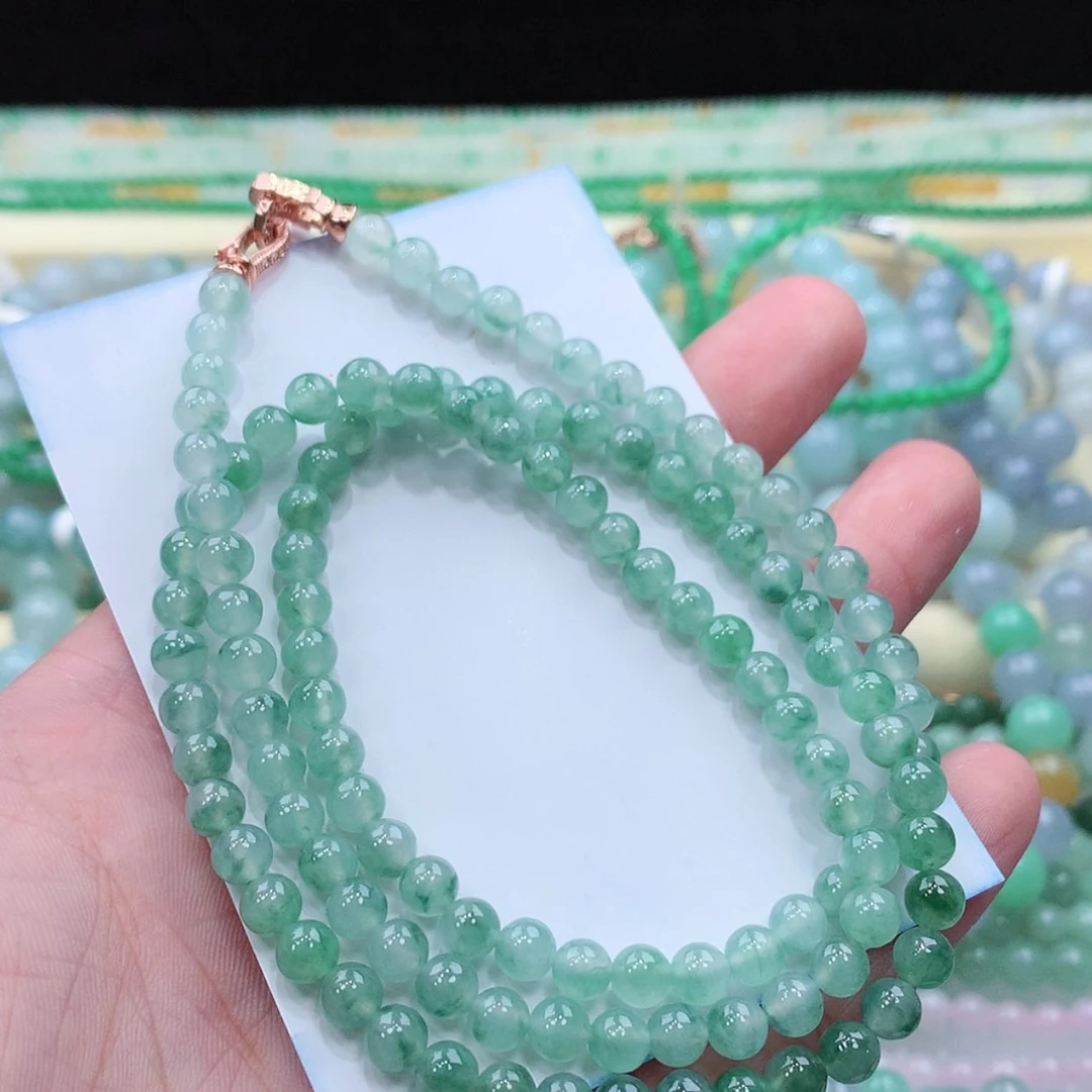 【闪购商品】项链未镶嵌翡翠缅甸天然A货翡翠