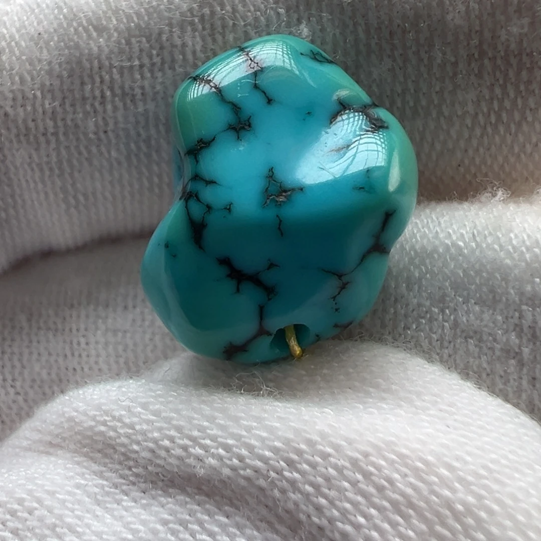 蚌***龙绿松石未镶嵌配饰